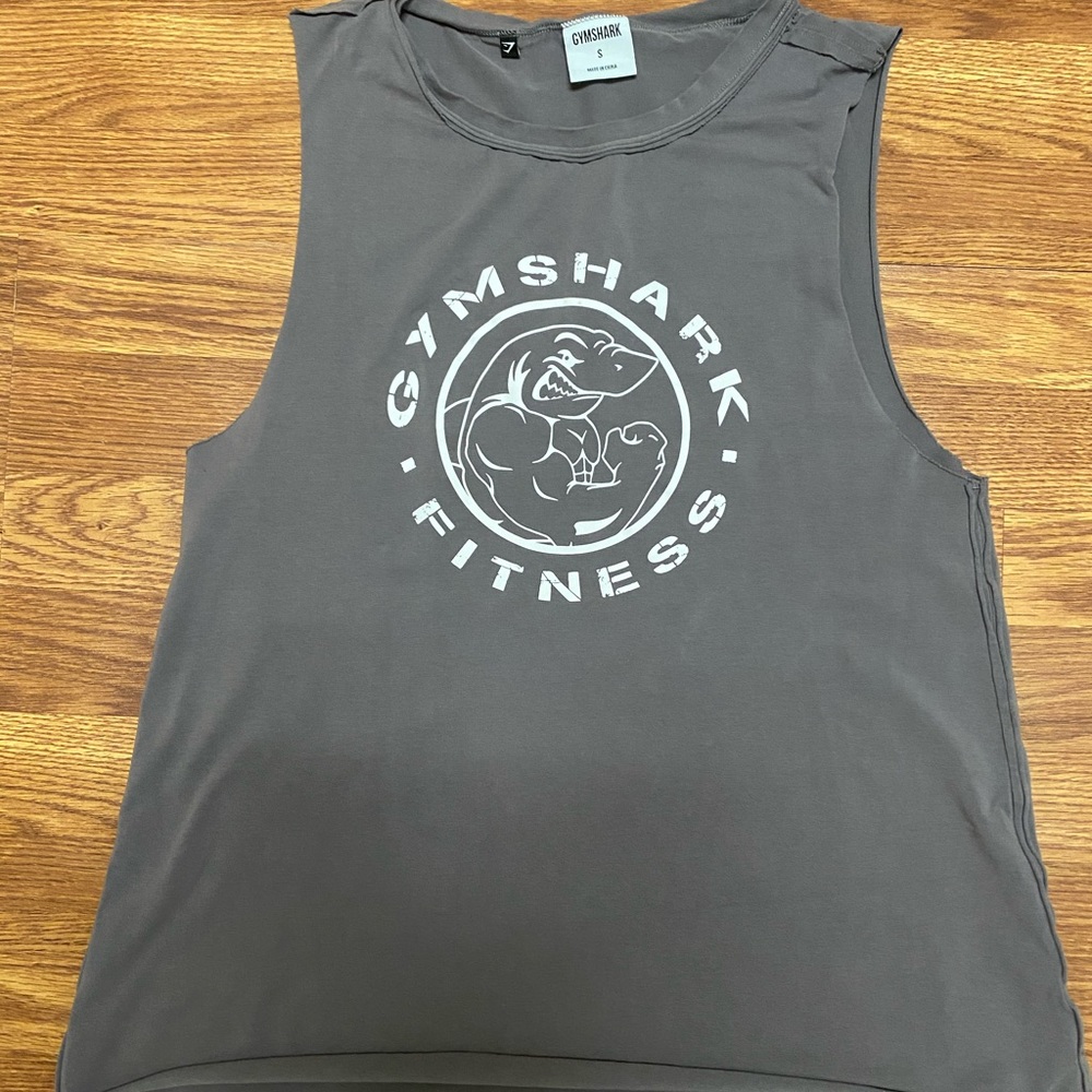 Small Grey Gymshark Workout Shirt